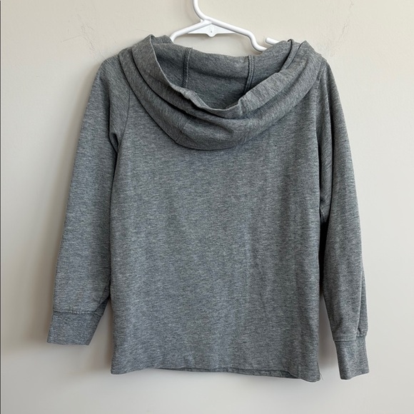 Nike Kids Gray Hoodie with Camo Logo size 5-6 yrs - Picture 4 of 7